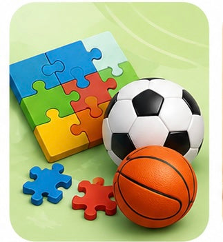 Puzzels & Outdoor Games
