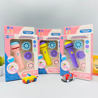 Mini Flashlight Projector Slide Projector Toy image 3