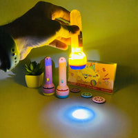 Mini Flashlight Projector Slide Projector Toy image 5
