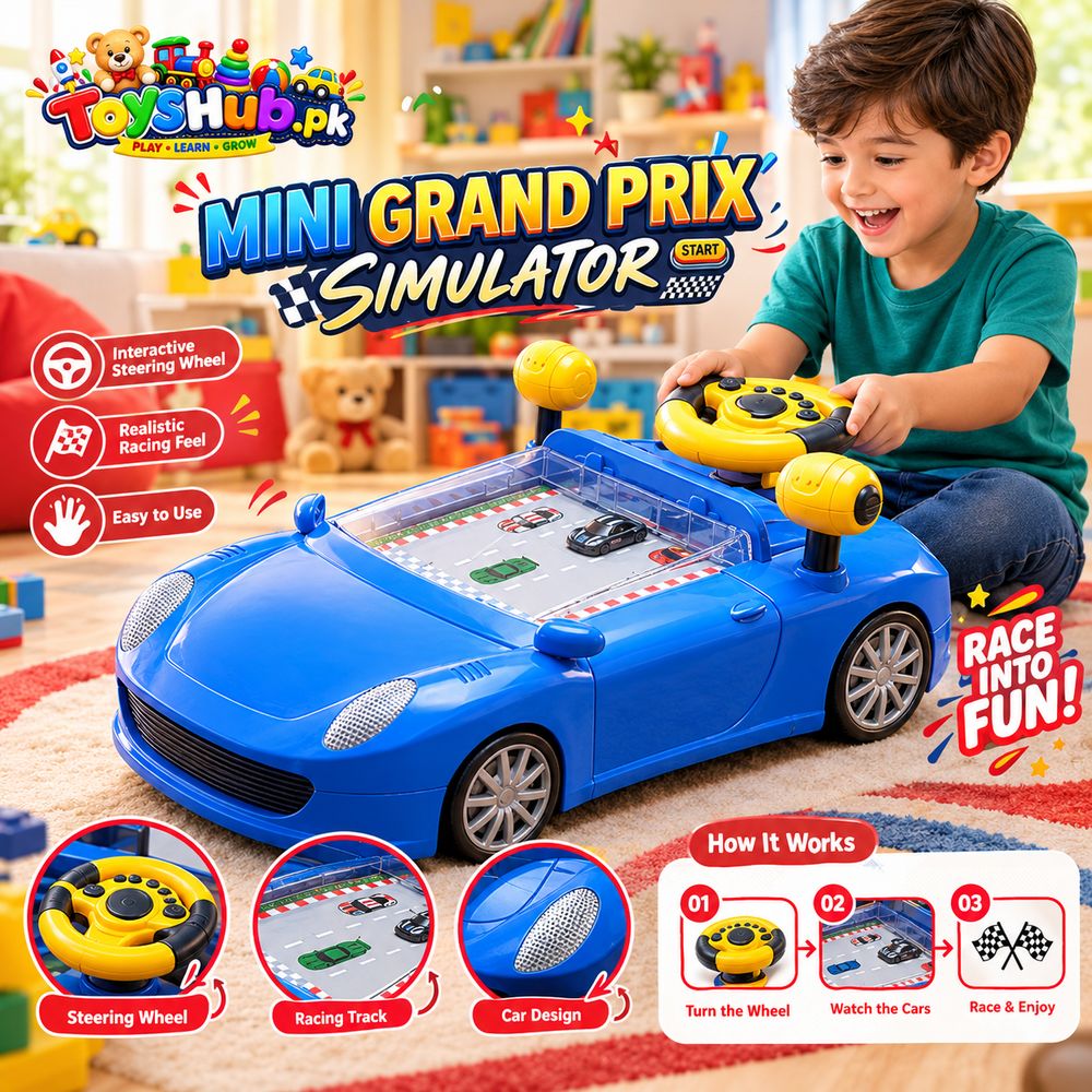 Adventure Steering Wheel Racing Game Toy for Kids