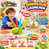 Dinosaur Launcher Sports Machine Toy Set image 1