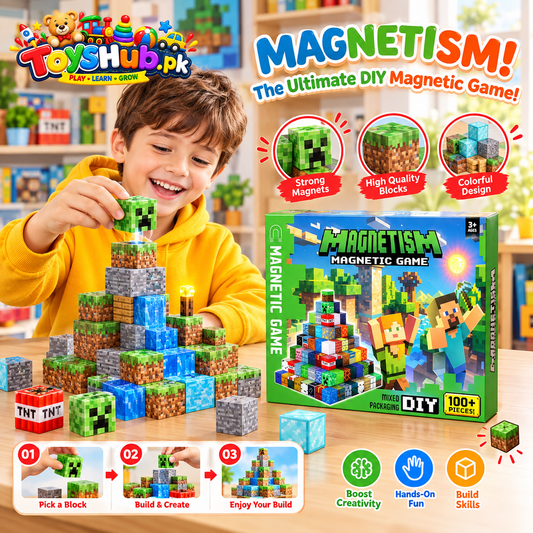 DIY Magnetism Minecraft Magnetic Block FNF