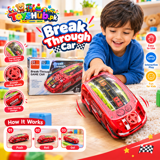 Break Through Race Car Console Game Toy for Kids Toys Hub