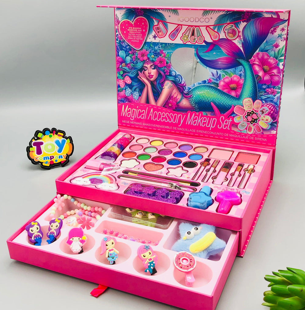 51Pcs Magical Luxury Makeup & Jewellery Set