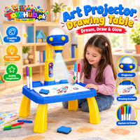Kids' Art Projector Drawing Table – Dream, Draw & Glow with Markers & Eraser image 1