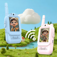2Pcs Rechargeable Kids Video Walkie Talkie image 6