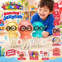 2-in-1 Magic Dancing Jellyfish Toy - Interactive with Light & Sound image 1