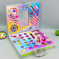 34Pcs Realistic Unicorn Makeup Briefcase image 1