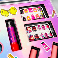 34Pcs Realistic Unicorn Makeup Briefcase image 5