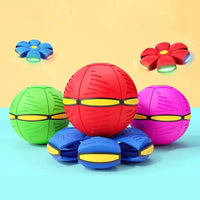Magic Flying UFO Ball - Transforming Disc to Ball Toy with Light image 1