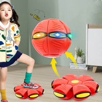 Magic Flying UFO Ball - Transforming Disc to Ball Toy with Light image 3