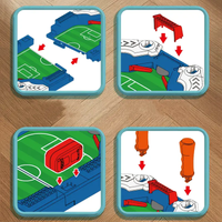 Kids Manual Arena Football Battle Game image 4