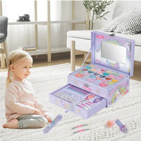 37Pcs Realistic Magical Unicorn Makeup Suitcase image 5