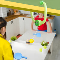 Lion Table Tennis Trainer - Hanging Indoor Ping Pong Practice Set for Kids image 2