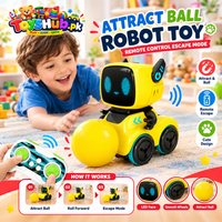 2.4GHz Remote & Induction Controlled Cute Robot image 1