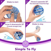 Gyrosphere Flying Spinner Ball for Kids image 5