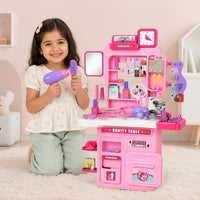 60Pcs DIY Little Beautician Vanity Dressing Table image 1