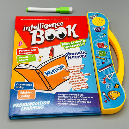 Intelligence Study Book for Kids with Pen | Interactive Educational Learning Book | Toyshub.pk Toys Hub
