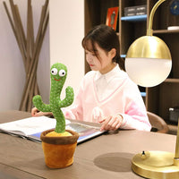 Rechargeable Cute Dancing and Talking Cactus - Large image 3