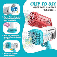 Electric Bazooka Colorful Bubble Gun image 3
