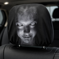 Ghost Face Headrest Covers for Cars image 2