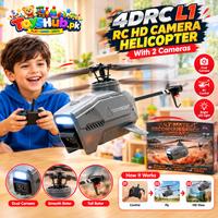4DRC L1 RC HD Camera Helicopter With 2 Cameras image 1