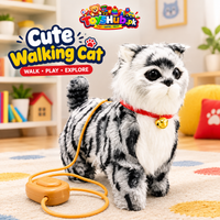 Remote Control Walking Cat Toy for Kids | Toyshub.pk image 2