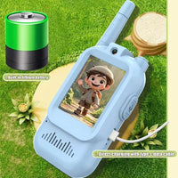2Pcs Rechargeable Kids Video Walkie Talkie image 3