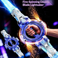 Dual-Head Rotate Sword With Spark & Lights image 2