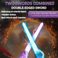 Dual-Head Rotate Sword With Spark & Lights image 5