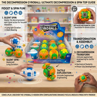 Top Spin Gyroball Spinning Ball Toys (1 Pcs) image 2