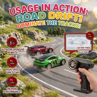 Mini RC Car – Die-Cast Metal Remote Control Racing Car | Toyshub.pk image 2