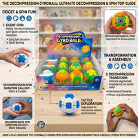 Top Spin Gyroball Spinning Ball Toys (1 Pcs) image 3