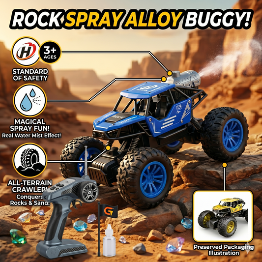 Remote Control Climbing Smoke Car With Light And Sound