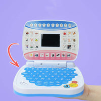 Mini Educational Laptop for Kids – English Learning Toy with ABC & 123 | Toyshub.pk image 2