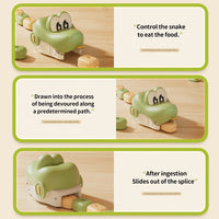 Hungry Snake Game - Fun Snake Toy - Greedy Snake - RC Magnetic Snake Toy - Remote Control Greedy Beans Chasing Snake Car - Interactive Educational Toy for Kids Birthday Present image 3