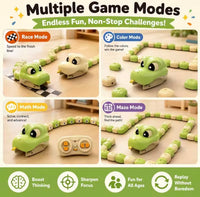 Hungry Snake Game - Fun Snake Toy - Greedy Snake - RC Magnetic Snake Toy - Remote Control Greedy Beans Chasing Snake Car - Interactive Educational Toy for Kids Birthday Present image 7