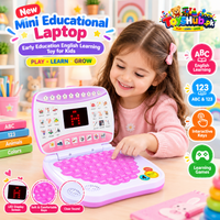 Mini Educational Laptop for Kids – English Learning Toy with ABC & 123 | Toyshub.pk image 1