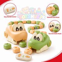 Hungry Snake Game - Fun Snake Toy - Greedy Snake - RC Magnetic Snake Toy - Remote Control Greedy Beans Chasing Snake Car - Interactive Educational Toy for Kids Birthday Present image 1