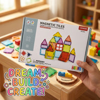 Magnetic Tiles Building Set – 26 Pcs Creative Construction Kit image 3