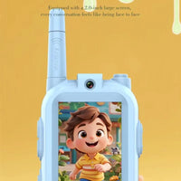 2Pcs Rechargeable Kids Video Walkie Talkie image 2