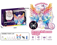 Remote Control Dream Fairy Wings With Colorful Bubbles image 5