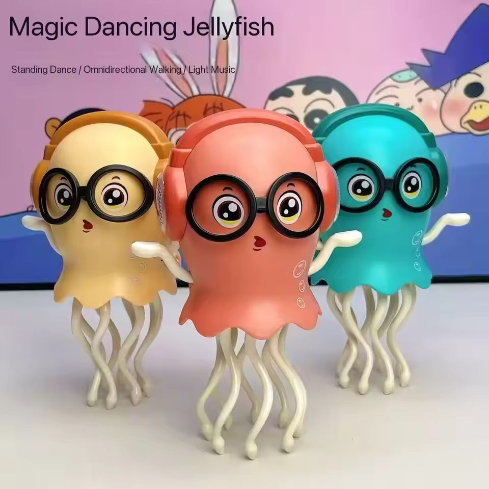 2-in-1 Magic Dancing Jellyfish Toy - Interactive with Light & Sound