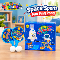Space Sports Fun Ping Pong Toy for Kids – Astronaut Table Tennis Game Set | Toyshub.pk image 2