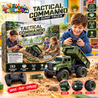 Military RC Army Truck 4WD – Off-Road Remote Control Toy Truck | Toyshub.pk image 1