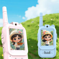 2Pcs Rechargeable Kids Video Walkie Talkie image 12