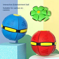 Magic Flying UFO Ball - Transforming Disc to Ball Toy with Light image 2