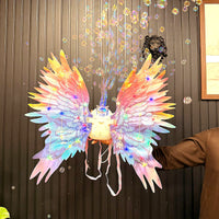 Remote Control Dream Fairy Wings With Colorful Bubbles image 4
