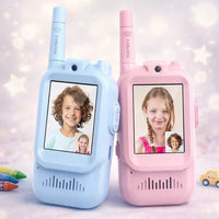 2Pcs Rechargeable Kids Video Walkie Talkie image 27