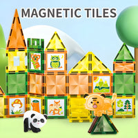 Window Art Magnetic Tiles Creative Building Set 47-Piece image 2